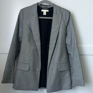 H&M grey blazer size 4